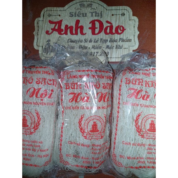 Siêu Ngon Bún Khô Sạch Hà Nội ( mì tăm) 200g