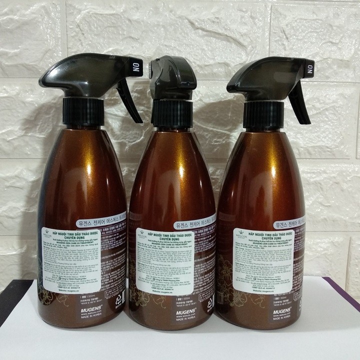 Hấp nguội tinh chất thảo dược phục hồi chuyên sâu Mugens Zen Care Hàn Quốc 500ml