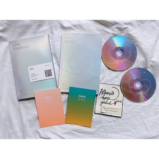 Bts album Love Yourself Answer đã khui seal, không bao gồm photocard.