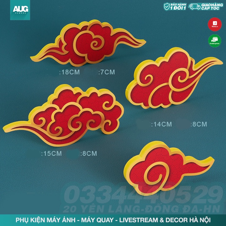 Set Decor Chụp Ảnh Phong Cách Châu Á, Trung Quốc, Nhật bản...PVC Chống nước, chống nhăn, Đạo cụ chụp ảnh - AUG Camera