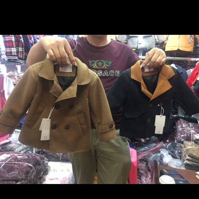 áo dạ cho bé trai