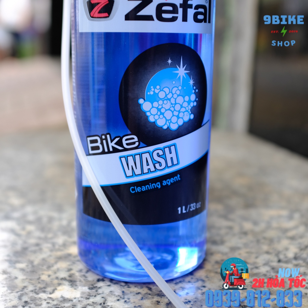 Dung dịch rửa xe đạp chuyên dụng Zéfal Bike Wash dung tích 1000ml