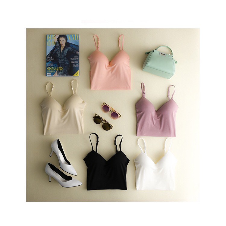 ÁO HAI DÂY CÓ MÚT NGƯC CHẤT LIỆU COTTON PHONG CÁCH NHẬT BẢN MỚI A193 | BigBuy360 - bigbuy360.vn