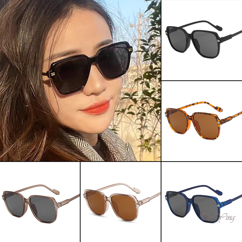 GETNOIVAS Kính Mát Gọng Vuông Bằng PC Chống Nắng Thời Trang Cho Nam Và Nữ