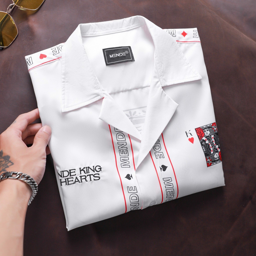 MENDE - The King Shirt - Áo sơ mi nam tay ngắn