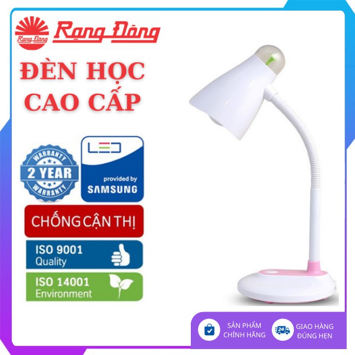 Đèn Học Để Bàn Rạng Đông LED RL32 Chống Cận , dễ dàng điều chỉnh góc, Chất liệu cao cấp, an toàn