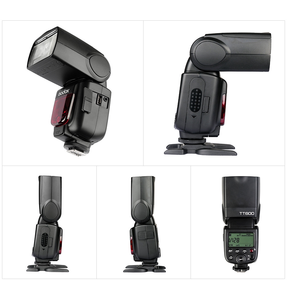 Godox TT600 2.4G Wireless GN60 Master / Slave Máy ảnh flash Speedlite Speedlight cho Canon Nikon Pentax Olympus Fujifilm
