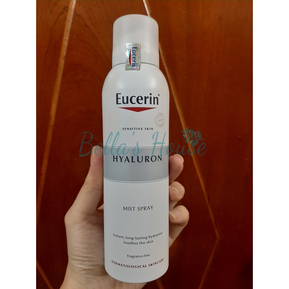 Xịt Dưỡng Ẩm Cho Da Nhạy Cảm 50mL& 150mL - Eucerin Hyaluron Mist Spray.