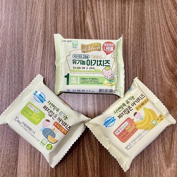 Phomai tách muối hữu cơ Hàn quốc cho bé ăn dặm từ 6M+