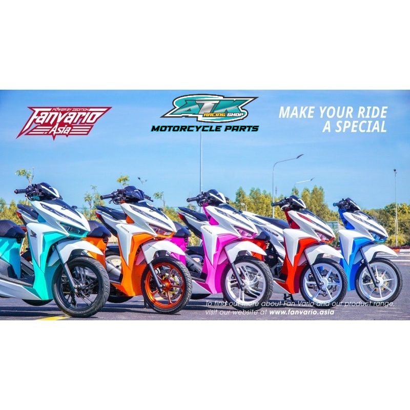 Full bộ nhựa nhám màu 11 món HONDA VARIO/CLICK 125-150 đời từ 2018 Đến 2022