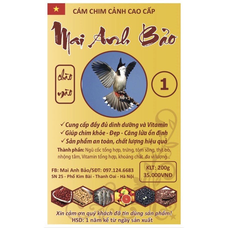 Cám Chào Mào-Mai Anh Bảo