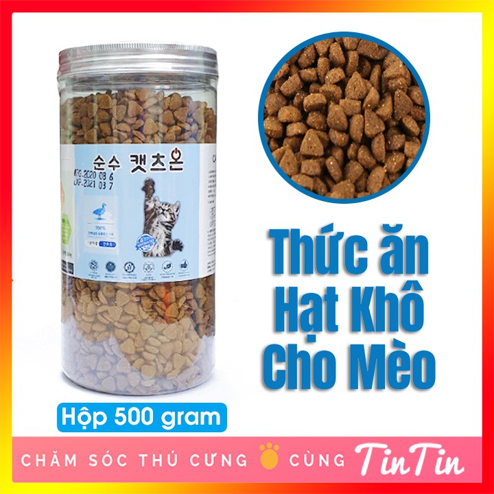 Thức Ăn Cho Mèo Hạt Khô Cat’s On ( cat on ) Hàn Quốc - Túi 1kg #Tintin Pet Store