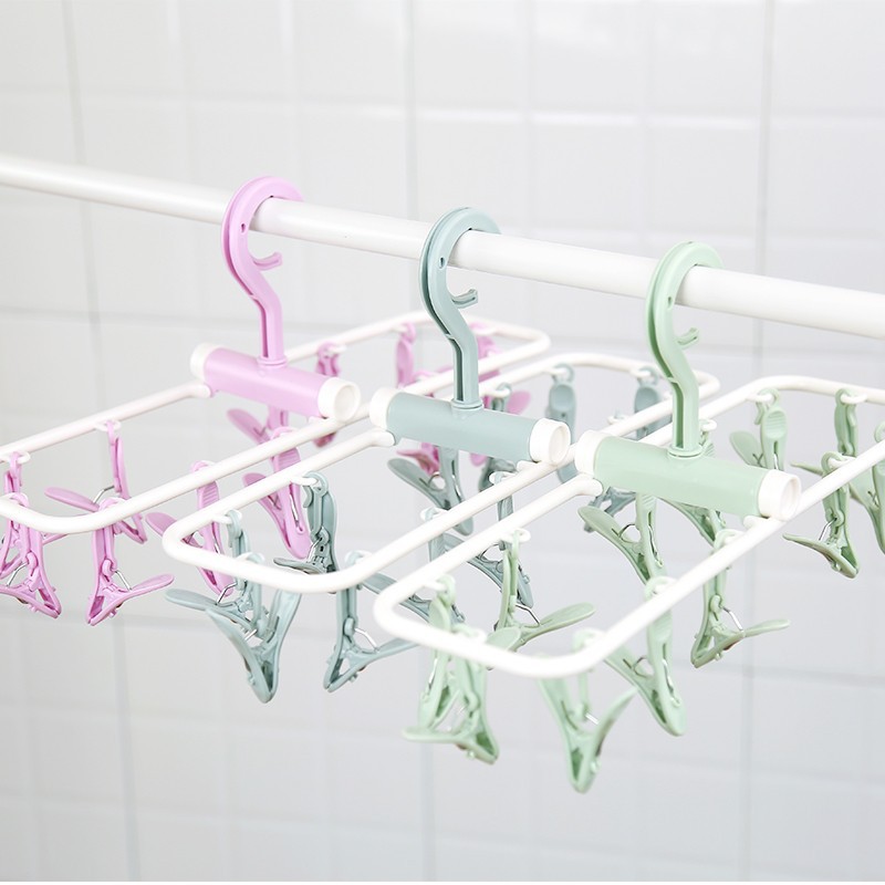 Móc Trùm Nhựa 12 Kẹp, 32 Kẹp