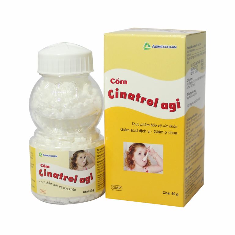 Cốm Cinatrol (cốm trắng) - Giúp tiêu hóa cho trẻ, giảm ợ chua