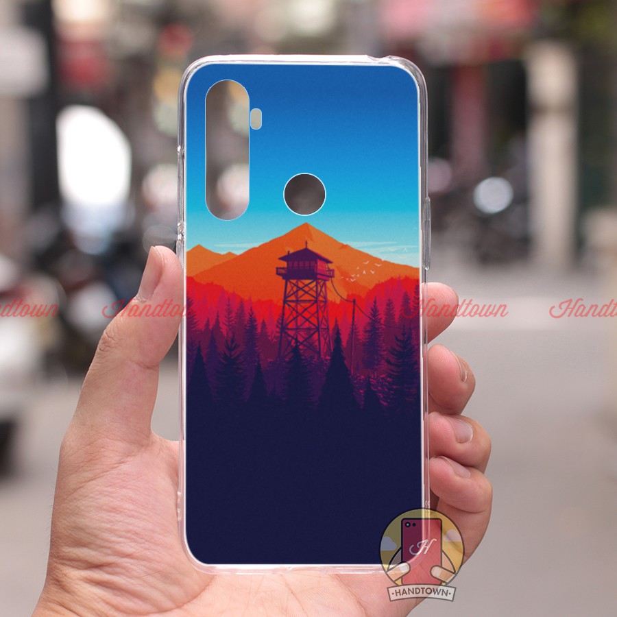 Ốp lưng Realme 5 / Realme 5 Pro / Realme Q dẻo đen in hình Phần A