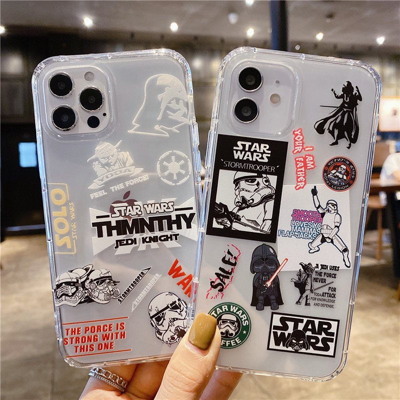 Mobile Ốp Điện Thoại Tpu Dẻo Họa Tiết Hoạt Hình Star Wars Cho Xiaomi Redmi Note 9 8 7 Note 10 Pro Redmi 9t 7a 9c 9a