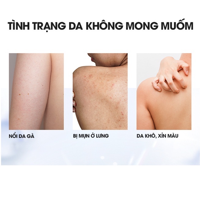 Sữa tắm dưỡng trắng Niacinamide - Unisex 500ml