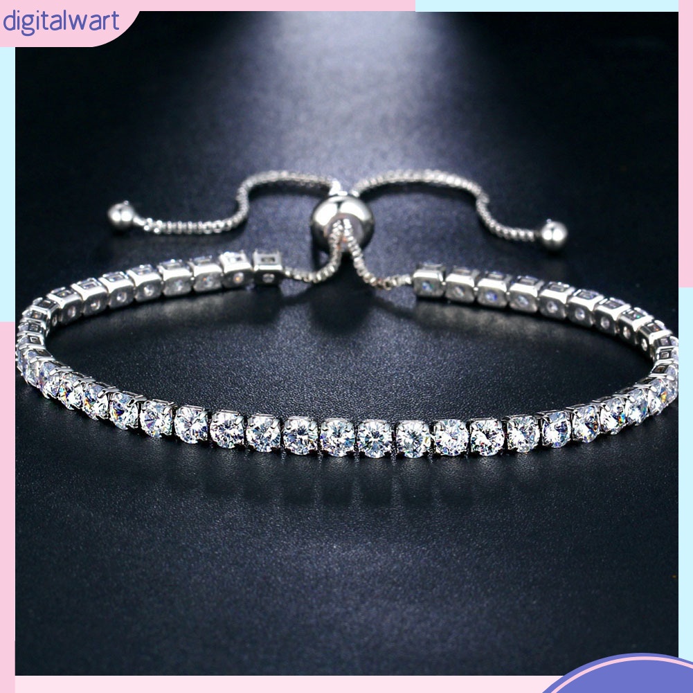 Vòng Đeo Tay Đính Đá Phong Cách Sang Trọng Thanh Lịch Dành Cho Nữ