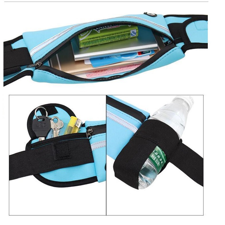 [FREESHIP] Túi đeo hông, đeo bụng nam, nữ chạy bộ thể thao có ngăn đựng chai nước | BigBuy360 - bigbuy360.vn