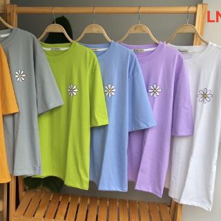 Áo phông hoa cánh nhỏ 2 mặt