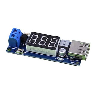 Mạch Hạ Áp Hiển Thị Led Cổng USB 5V-1A