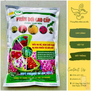 Phân dơi hữu cơ viên nén 700g - phân hữu cơ cho hoa lan cây cảnh