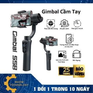 Tay cầm chụp ảnh chính hãng S5B chống rung cực độ siêu mượt, Tay quay chống rung