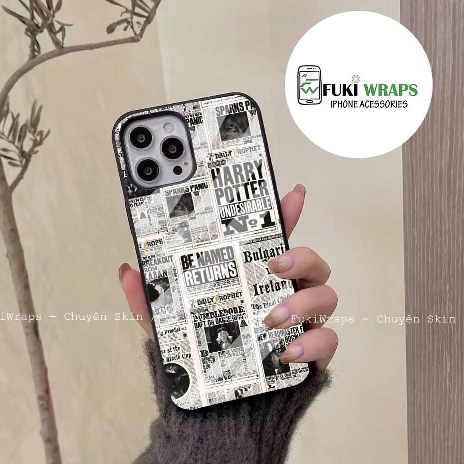 Ốp Lưng Kính Cường Lực / Case Harry Potter Chống Vỡ Dành Cho 13ProMax 12ProMax 11ProMax X XSMAX FukiShop