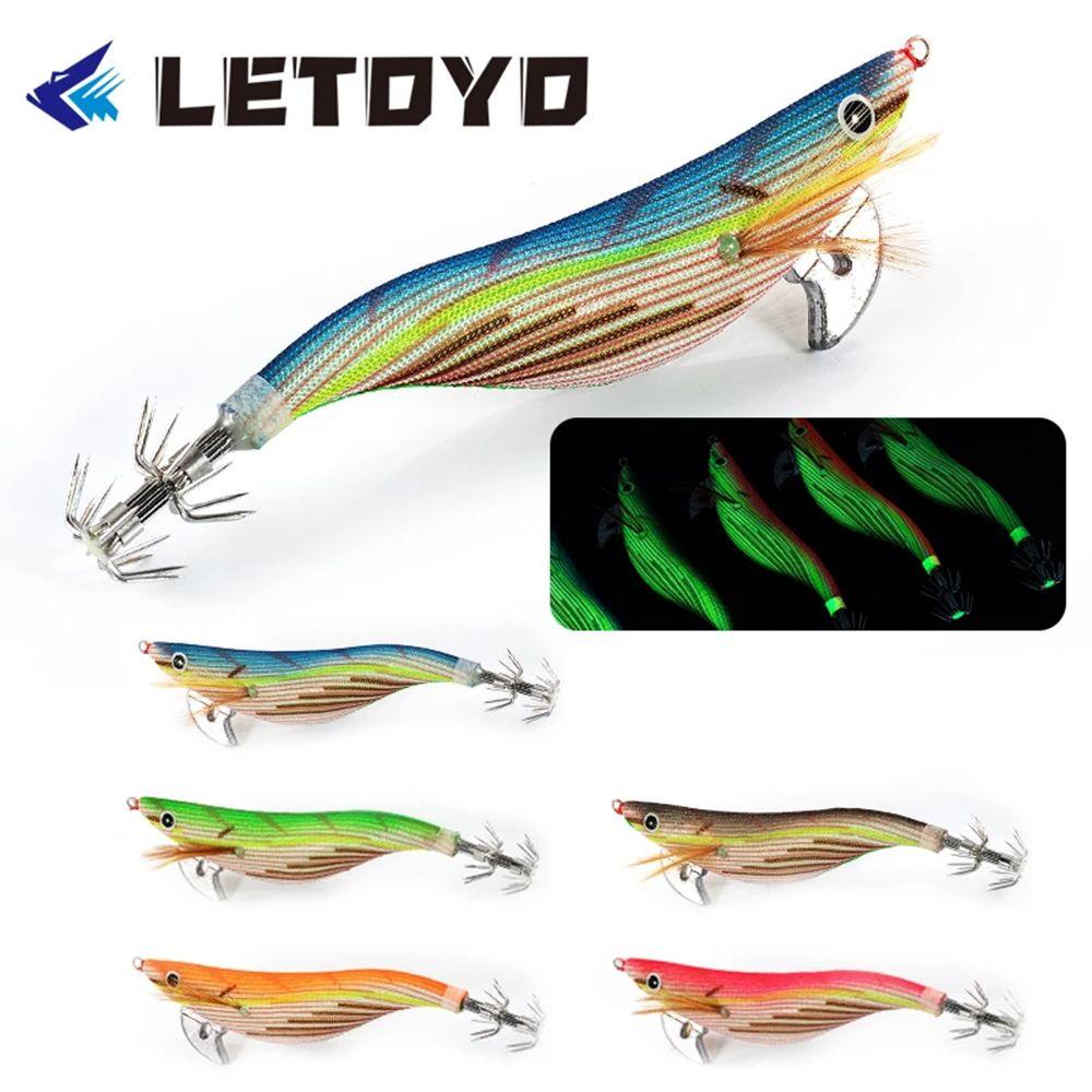 Mồi Câu Cá Giả Hình Tôm Dạ Quang 92mm 15g / 110mm 21g