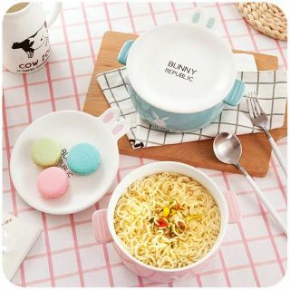 🐰Bộ tô mỳ tai thỏ siêu cute🐰