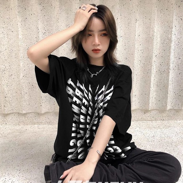 Áo Thun Nam Nữ Form Rộng Tay Lỡ CTN545 Local brand Trendivision street wear Phong Cách Chất Cotton Haley