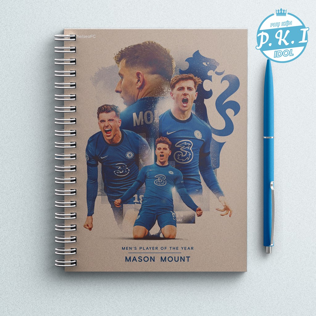 Sổ Còng Notebook In Hình CLB Chelsea Vô Địch Champion League 2020/2021