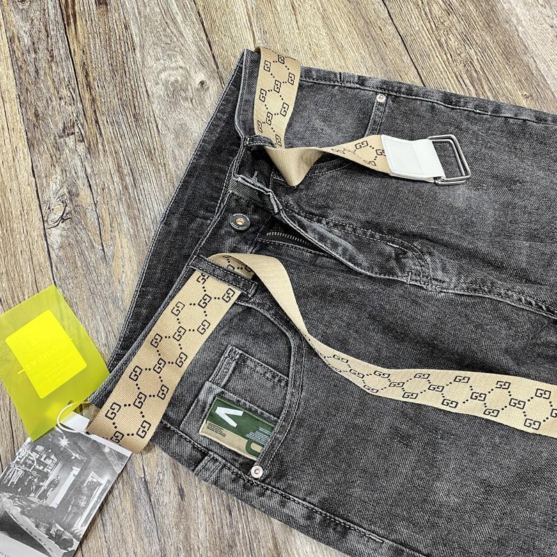 Quần jean dài dáng ôm co giãn thời trang xuân thu Hàn Quốc mới