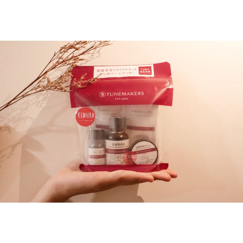 (tạm hết-Săn sale 50%-chuẩn bill nội địa) Set dưỡng da cao cấp TUNEMAKERS Nội Địa Nhật