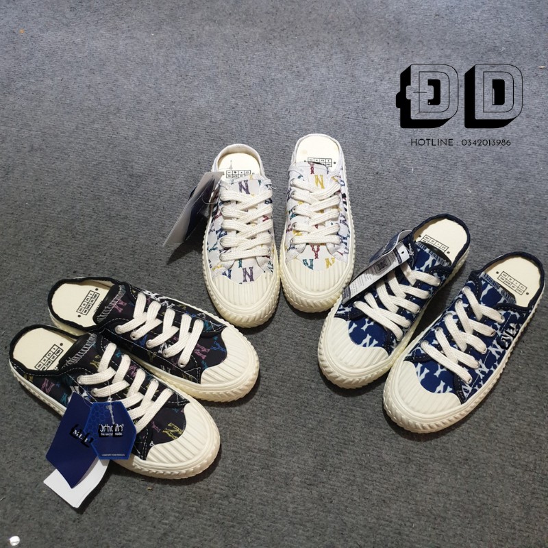 [New] Giày Sục 𝗡𝗬 chữ thêu họa tiết, Sục 𝐌𝐋𝐁 𝗡𝗬 hàng cao cấp | BigBuy360 - bigbuy360.vn