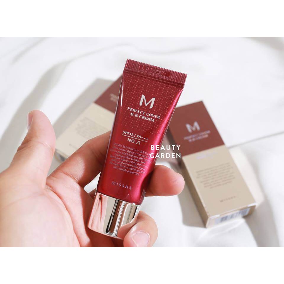 Kem BB Missha M Perfect Cover BB Cream SPF42/PA++ 20ml