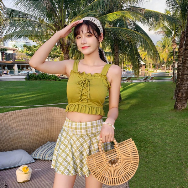 Bộ Đồ Bơi Thời Trang Hàn Quốc 2021 Cho Nữ | BigBuy360 - bigbuy360.vn