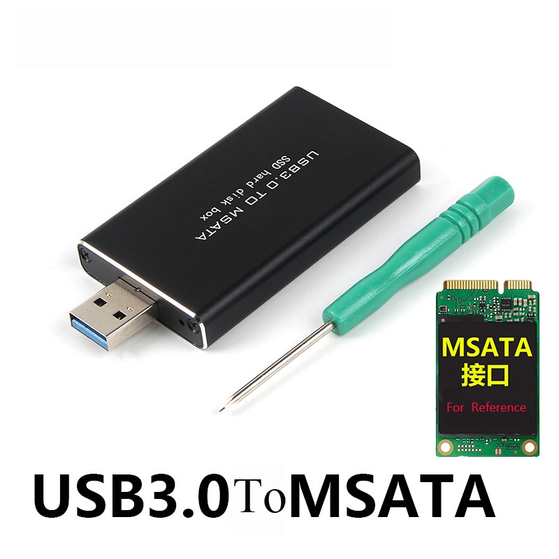 Hộp Chuyển Đổi Ổ Cứng Usb 3.0 Sang Msata Ssd Ốp