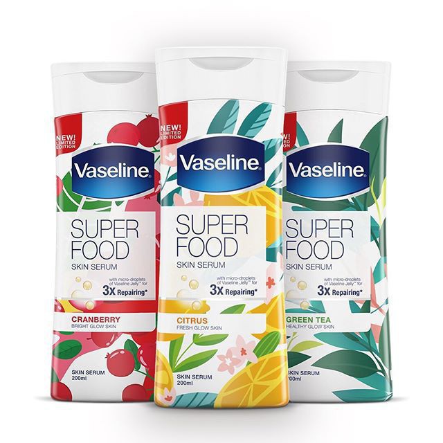 vaseline fresh glow skin serum