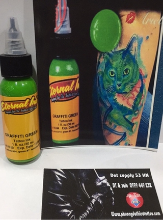 Mực Eternal mầu Graffiti Green ( hàng có sẵn)