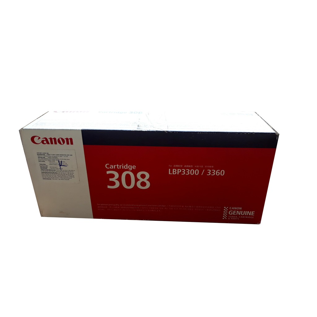 Mực In Canon Cartridge 308 - Hàng Chính Hãng - thích hợp dành cho máy in LBP 3300 , LBP 3360