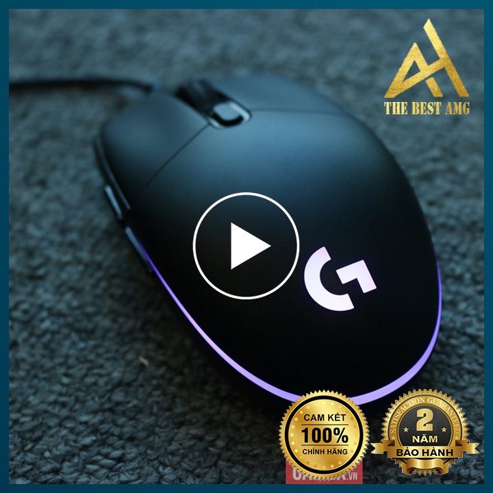 Chuột Máy Tính Có Dây Gaming Chính Hãng LED RGB Logitech G102 8000 DPI