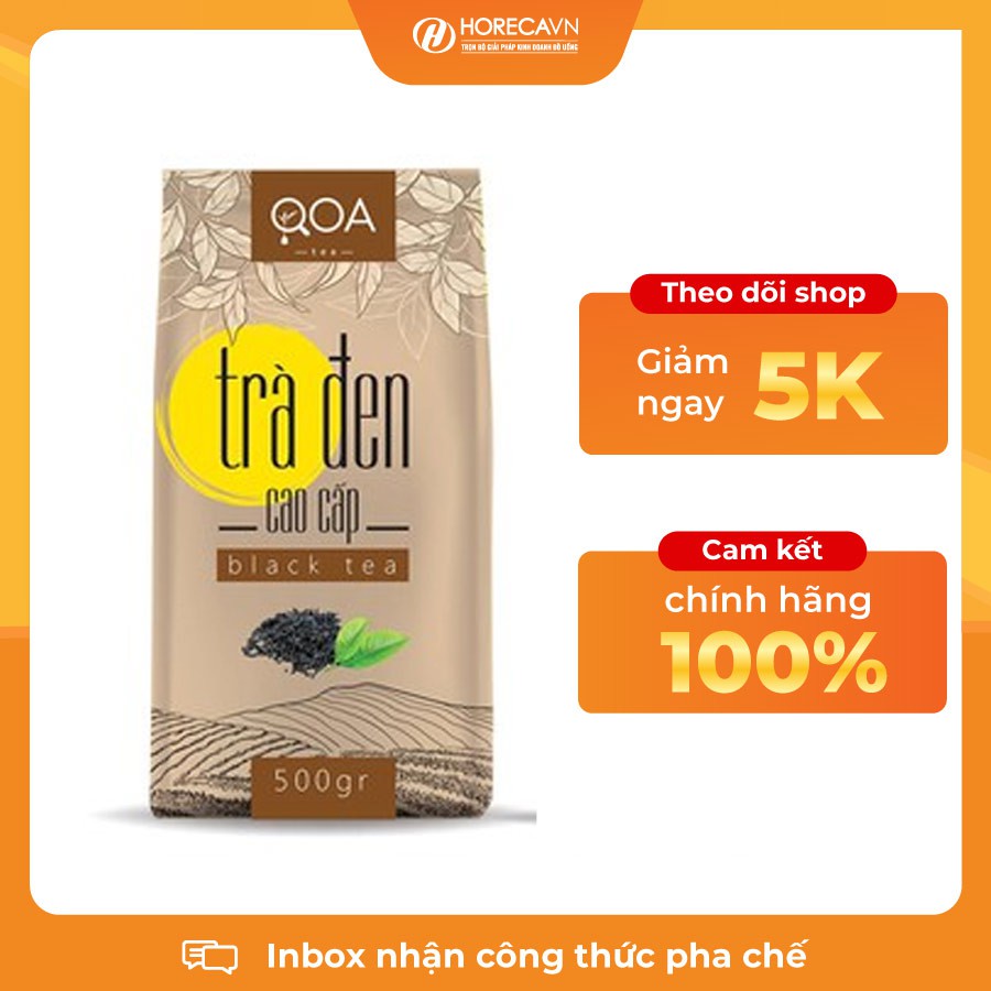 Trà Đen/ Hồng Trà Đặc Biệt QOA 500gr - Nguyên liệu pha Trà Sữa [CHÍNH HÃNG]