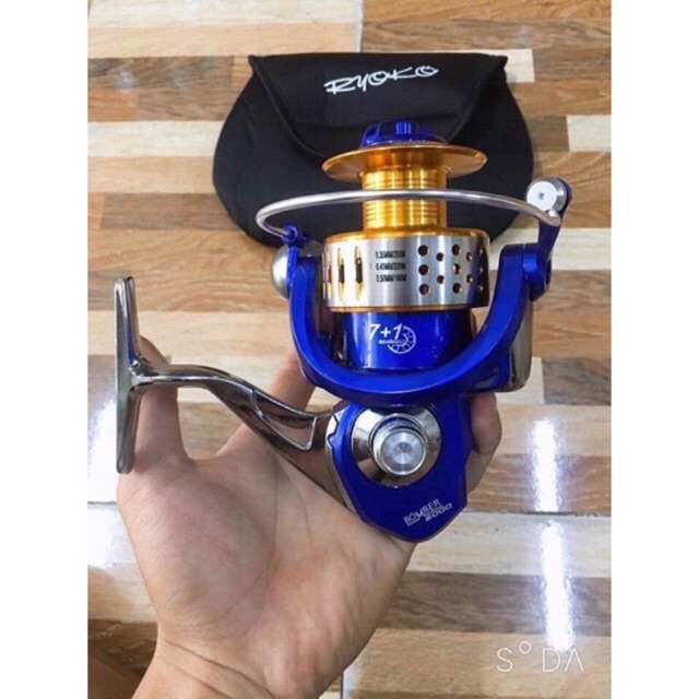 máy câu 6000 RYOKO bomber thái lan máy câu cực khoẻ y hình giá rẻ xả kho