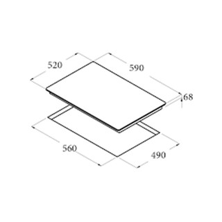 Bếp Từ Cata IB 604 BK