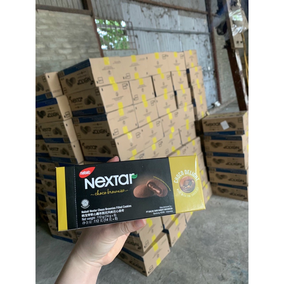 Bánh Nabati Nextar Socola Hộp 112Gram, Hộp 8 Bánh BESMILE