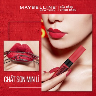 Son Kem Lì Maybelline Sensational Liquid Matte 7ml