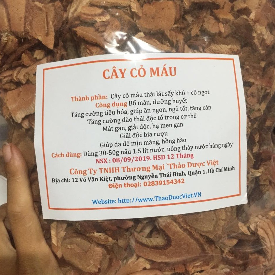 [Mã GROSALEHOT giảm 8% đơn 250K] 1kg cây cỏ máu Quảng Bình thái lát sấy khô