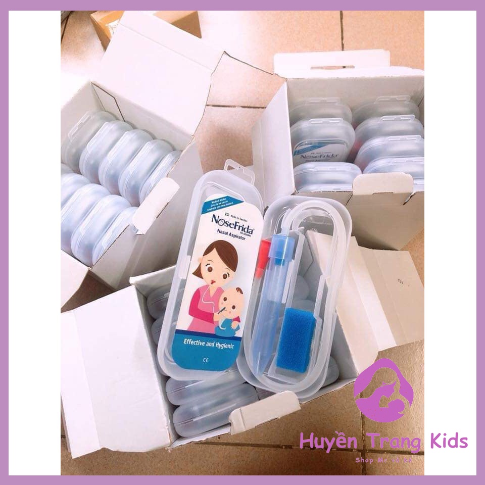 Hút mũi Thụy Điển NoseFrida tặng kèm 2 ống muối sinh lý gifrer Shop Huyền Trang kids