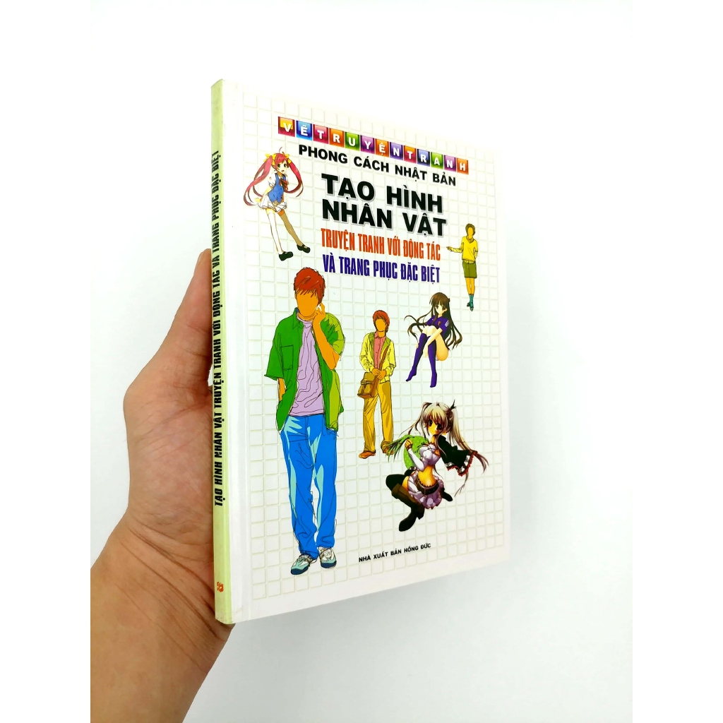 Sách - Tạo Hình Nhân Vật Truyện Tranh Với Động Tác Và Trang Phục Đặc Biệt